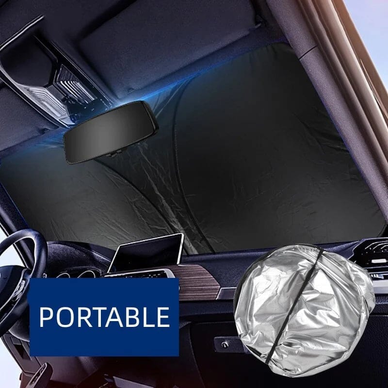 🚗Windshield Sunshade Foldable Sun Shield