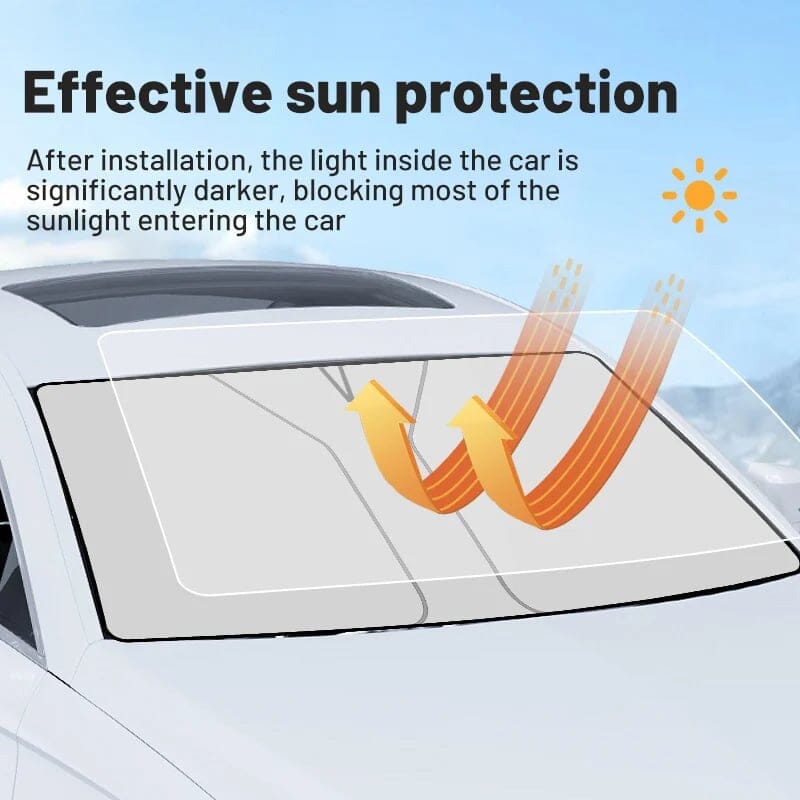 🚗Windshield Sunshade Foldable Sun Shield
