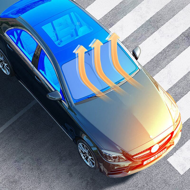 🚗Windshield Sunshade Foldable Sun Shield