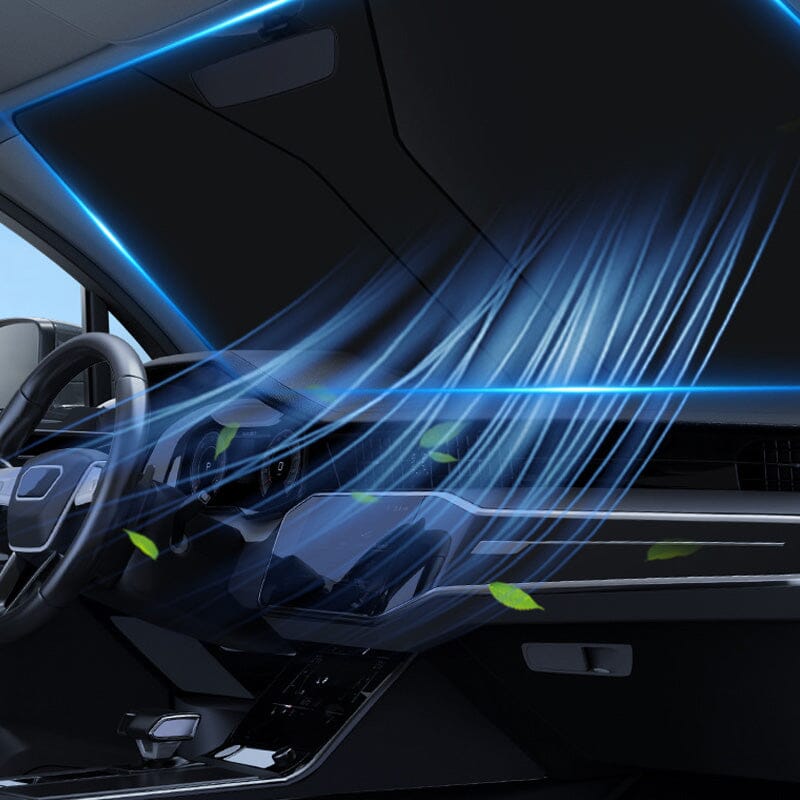 🚗Windshield Sunshade Foldable Sun Shield