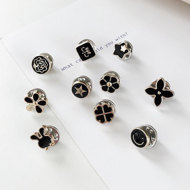 Anti-Exposure Fixed Brooches (10 PCS/Set)