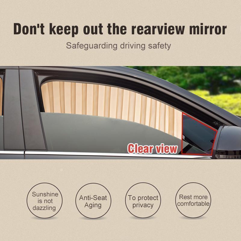 Magnetic Car Sunshade Curtains (2/4 PCs)