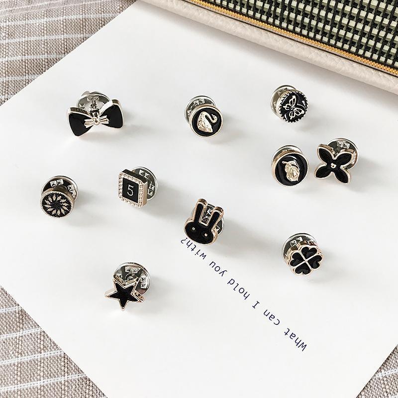 Anti-Exposure Fixed Brooches (10 PCS/Set)