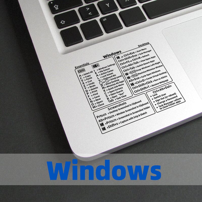 💥Keyboard Shortcut Stickers💥