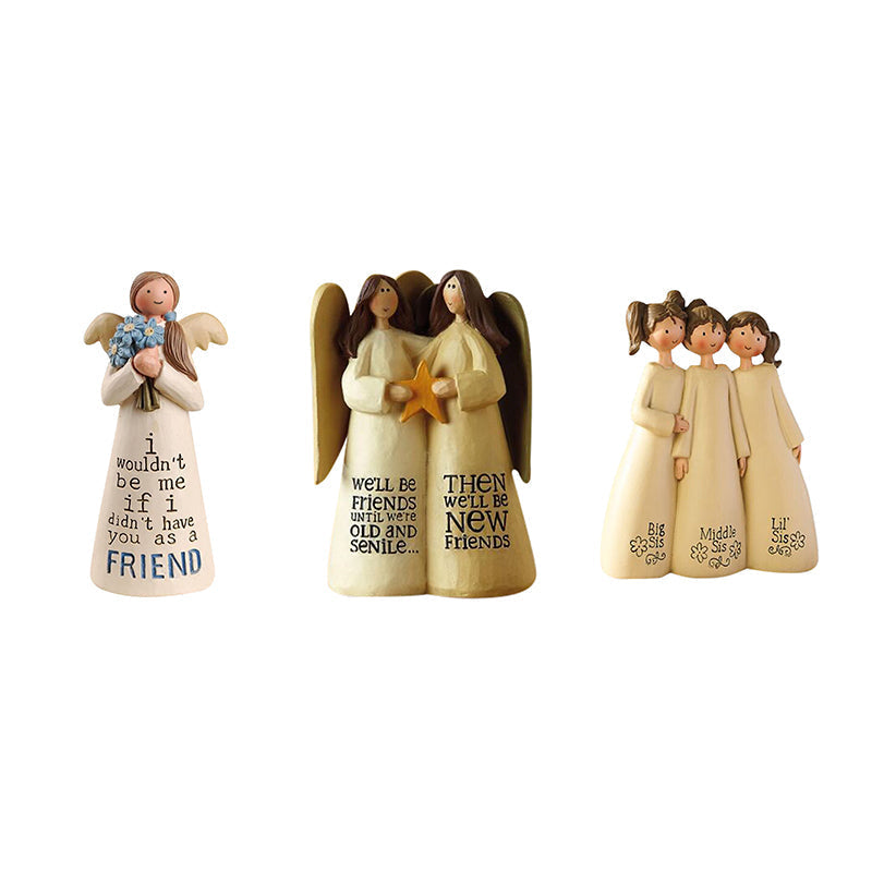 Hand Carving Art Sculpture -👩‍❤️‍👩Celebrating Friendship Gift🎁