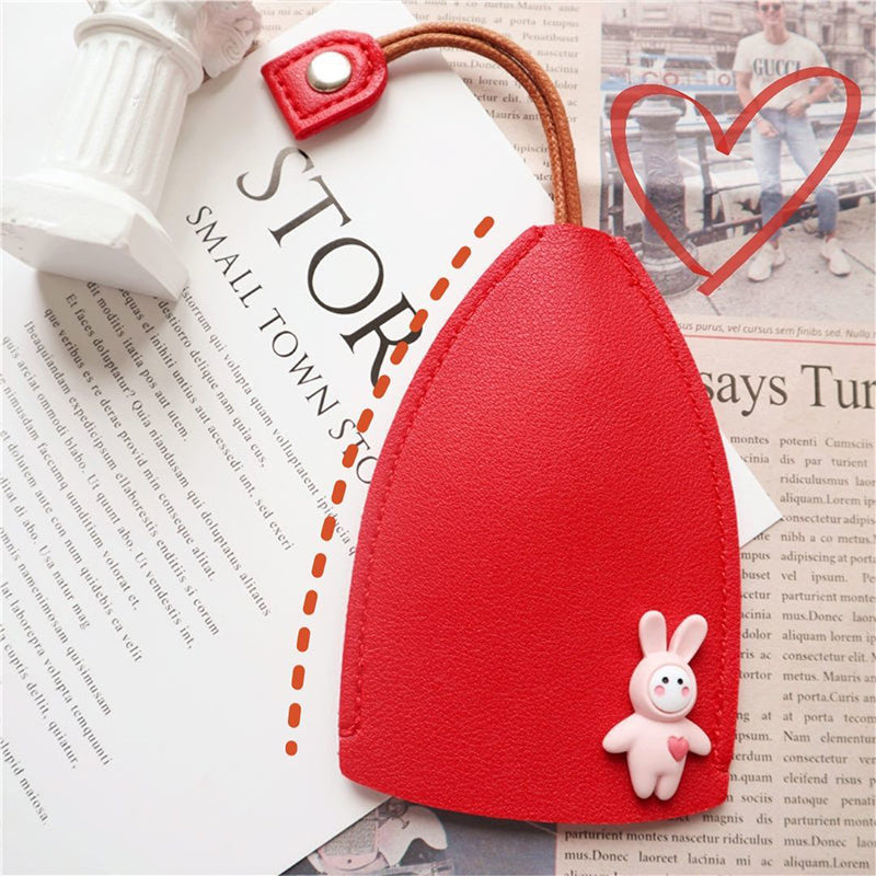 💥Cute PU Leather Car Key Case Cover💥