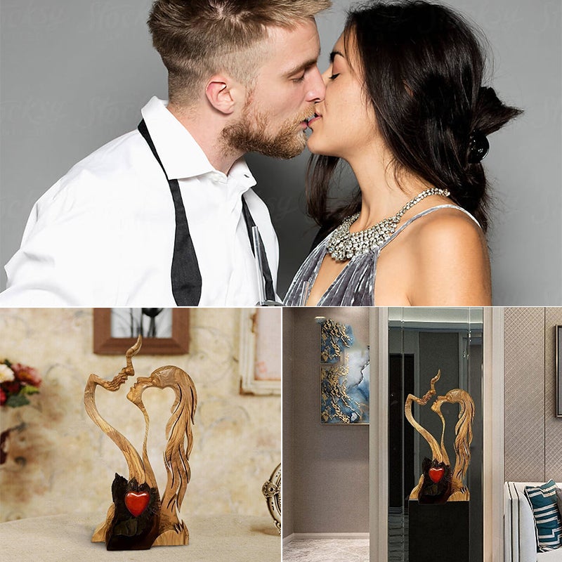 👩‍❤️‍👨Love Eternal Wooden Decoration Ornaments