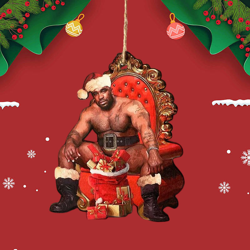 🎄Barry Wood Meme Christmas Tree Ornament Hanging Decoration