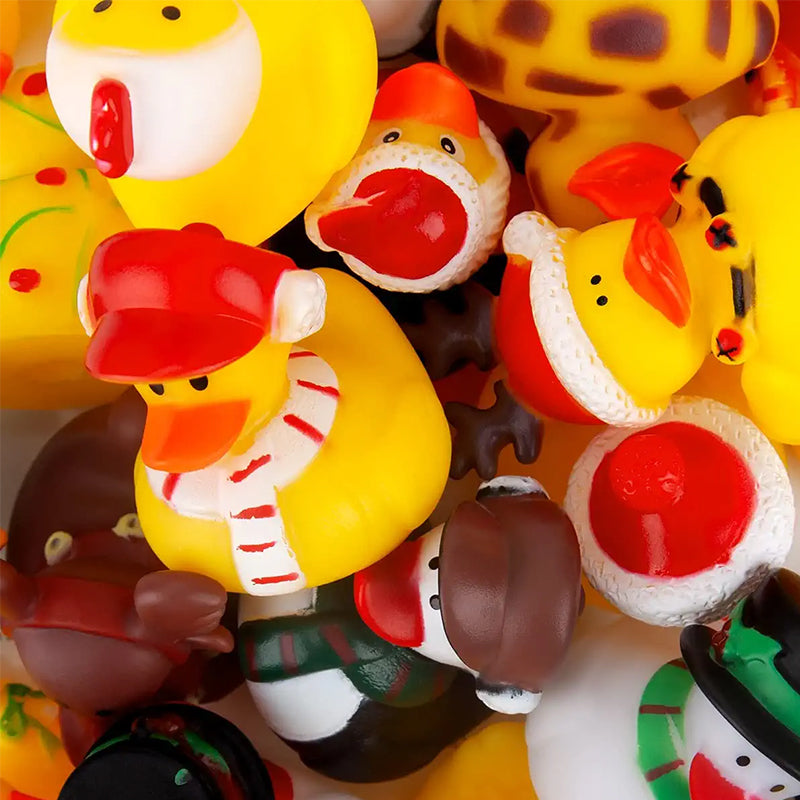 Christmas Advent Calendar 2023 - 24 Days Countdown Calendar Rubber Duckies Toy & Gift for Kids