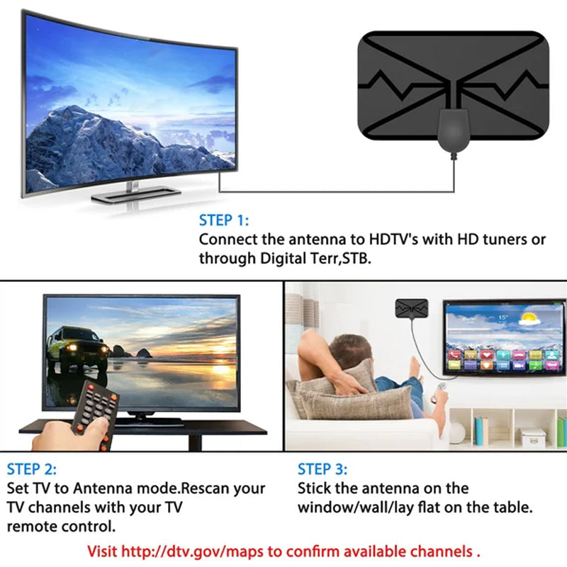 🎁50% OFF🔥2024 Upgrade Digital Hdtv Antenna 4k