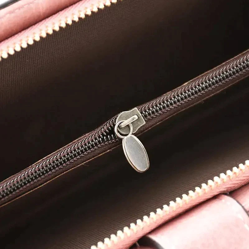 Women's Multifunction Wallet Zipper Handbag
