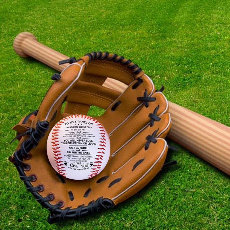 Best Gift🎁To My Grandson - You Will Never Lose - Baseball