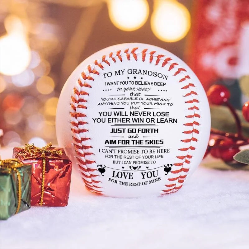 Best Gift🎁To My Grandson - You Will Never Lose - Baseball