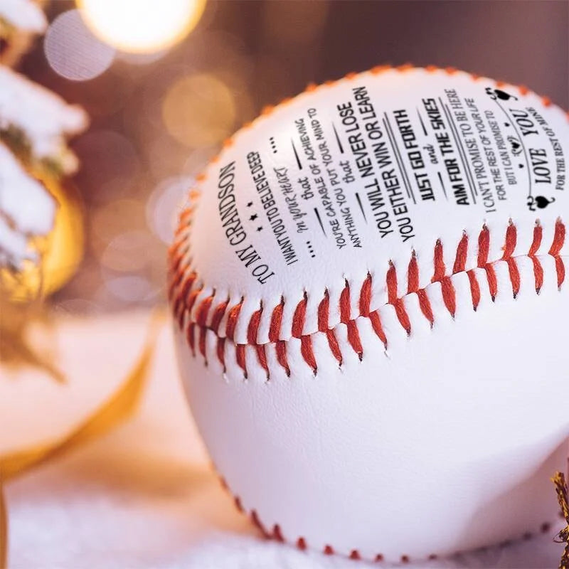 Best Gift🎁To My Grandson - You Will Never Lose - Baseball