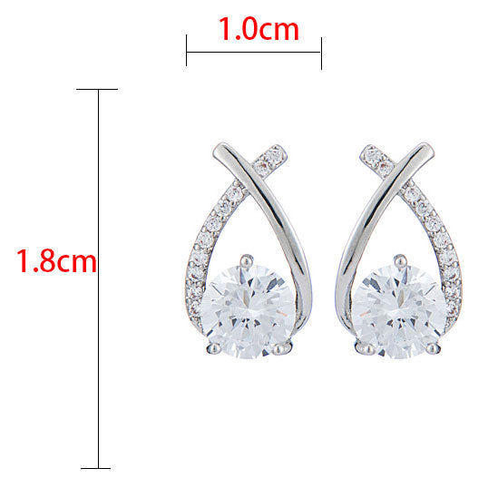 Mermaid Tail Stud Earrings