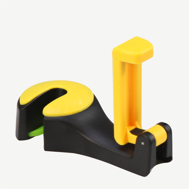2 In 1 Car Seat Headrest Hook with Phone Holder