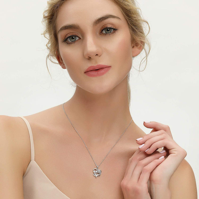 Mother's Love - In Her Arms Necklace