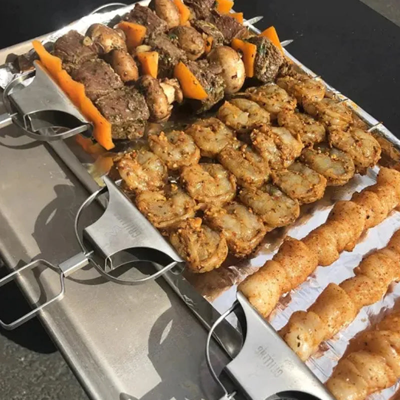 🥩3 Way Grill Skewers - GrillSavant🍢