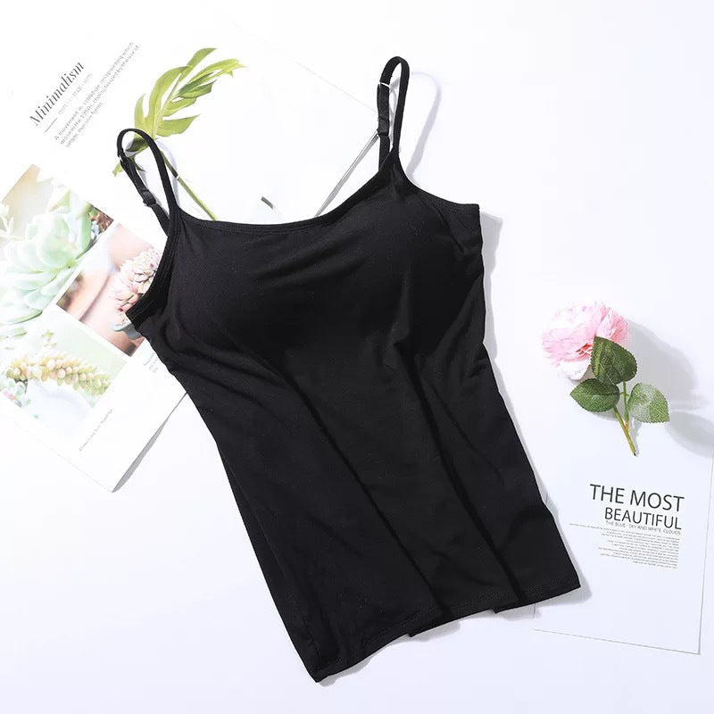 Tank with Built-In Bra
