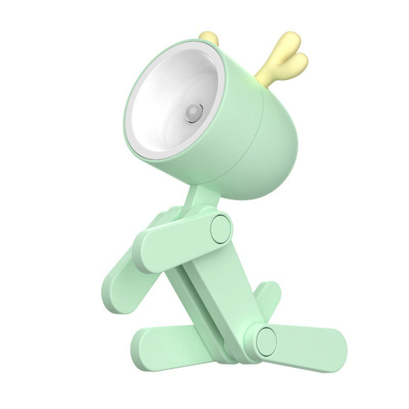 LED Cute Pet Night Light Decorative Ornament Gift Portable Mini Phone Holder Creative Led Desk Lamp