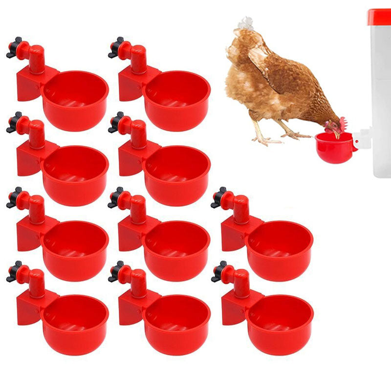 Automatic Poultry Waterer Auto Chicken Water Drinker Cup