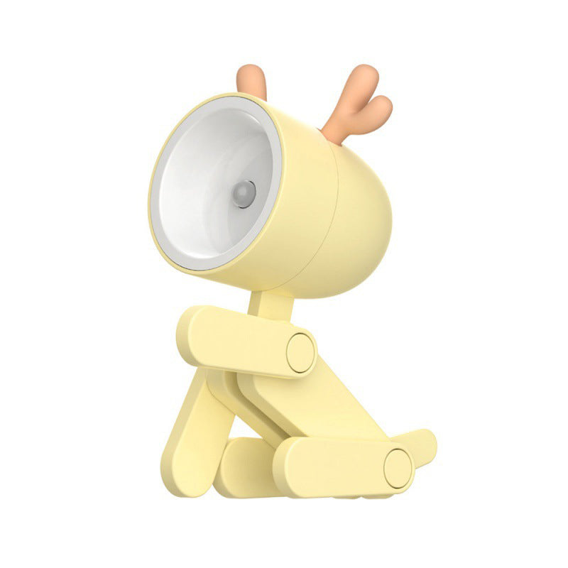 LED Cute Pet Night Light Decorative Ornament Gift Portable Mini Phone Holder Creative Led Desk Lamp