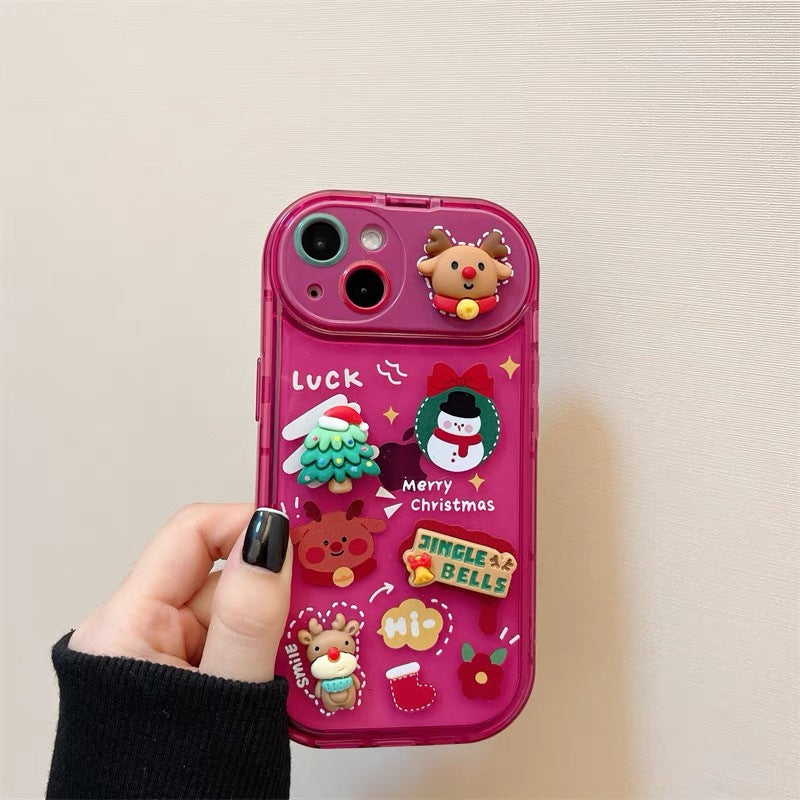Christmas Tree Pendant For iPhone Cover with Mirror