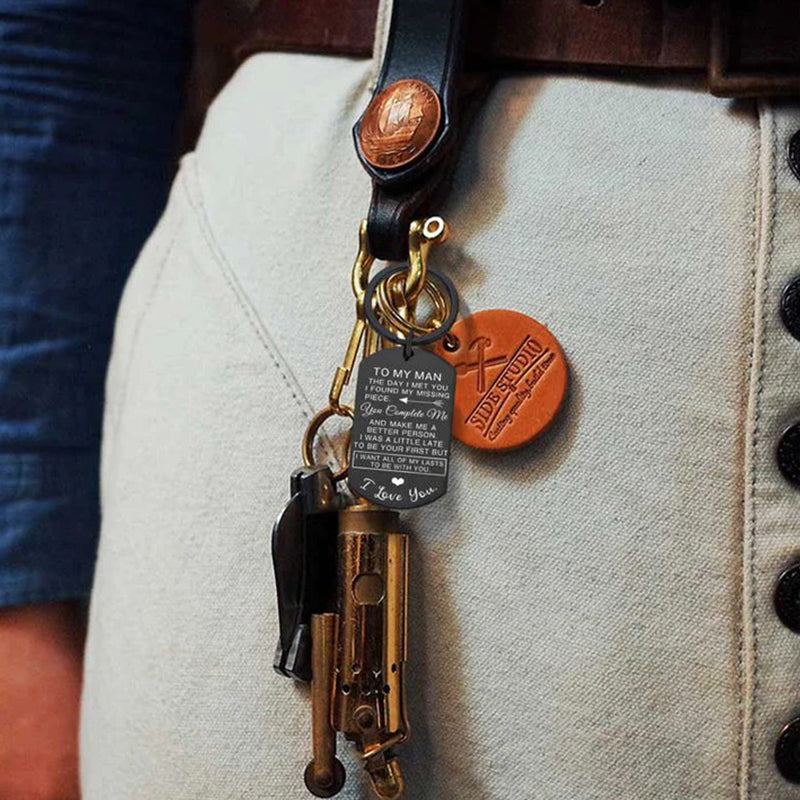I Want All of My Lasts To Be With You Couple Keychain - 💖Valentine’s Gifts