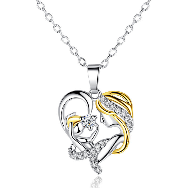 Mother's Love - In Her Arms Necklace