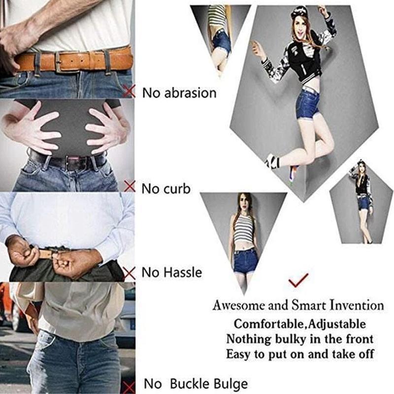🎊2024 New Buckle-free Invisible Elastic Waist Belts🎊