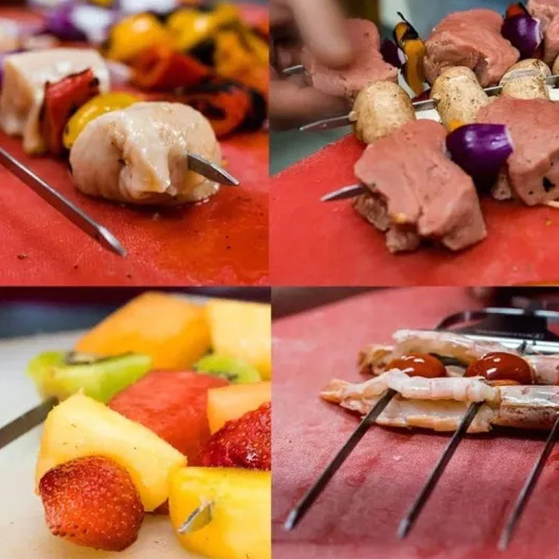 🥩3 Way Grill Skewers - GrillSavant🍢