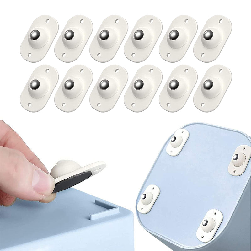 🔥55%  OFF🔥Paste Type Pulley Universal 360 Degree Rotation Wheels