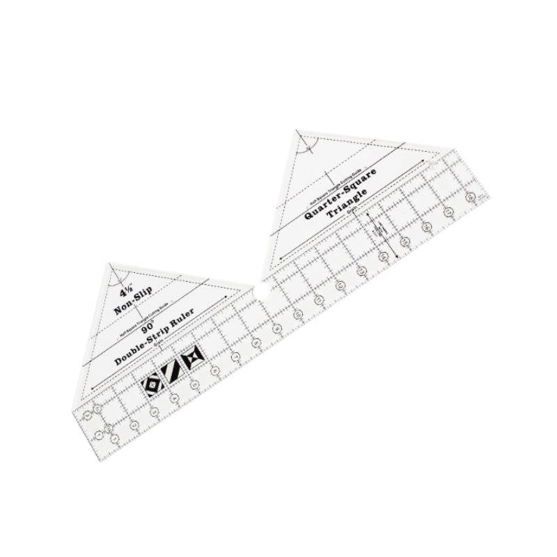Double Stripe Ruler 90 Degree Double-Strip Quilt Ruler – uergo