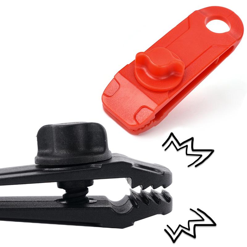 Reusable Linoleum Tent Clips