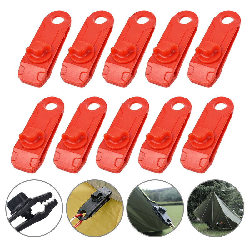 Reusable Linoleum Tent Clips