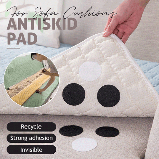 Double-sided Hook Loop Dots Non-slip Fixing Sticker (5 Pairs / Set)