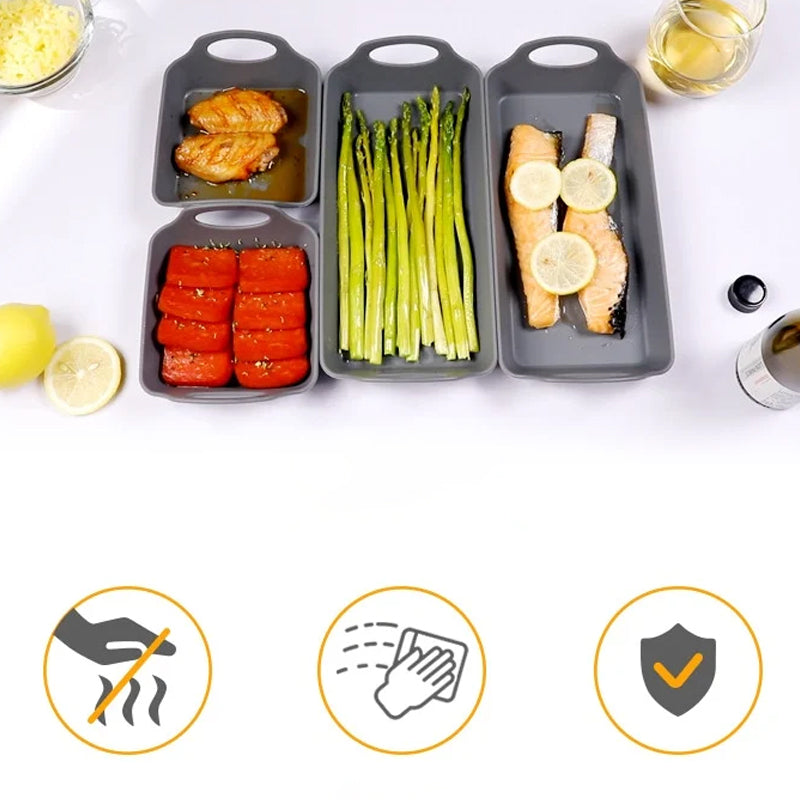 🥗Silicone Baking Sheet Pan Dividers