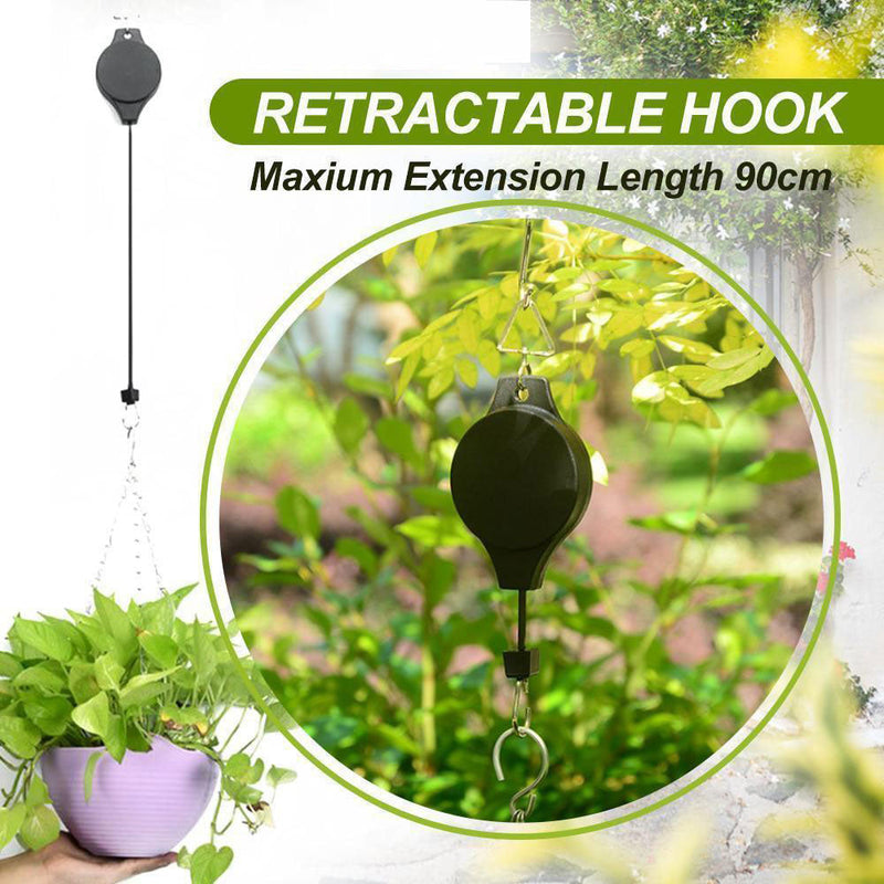 🏡50%  OFF🏡Retractable Hook For Garden Baskets Pots, Birds Feeder