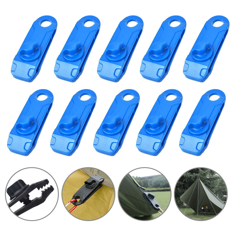 Reusable Linoleum Tent Clips
