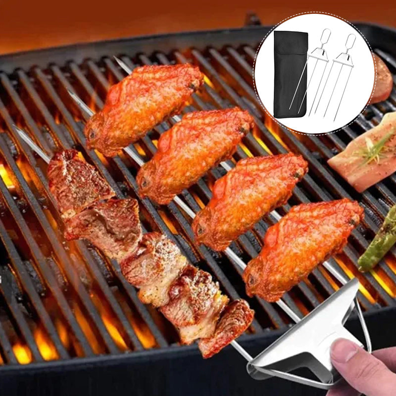🥩3 Way Grill Skewers - GrillSavant🍢