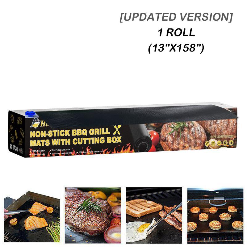 New Cuttable Non-Stick BBQ Grill Mats