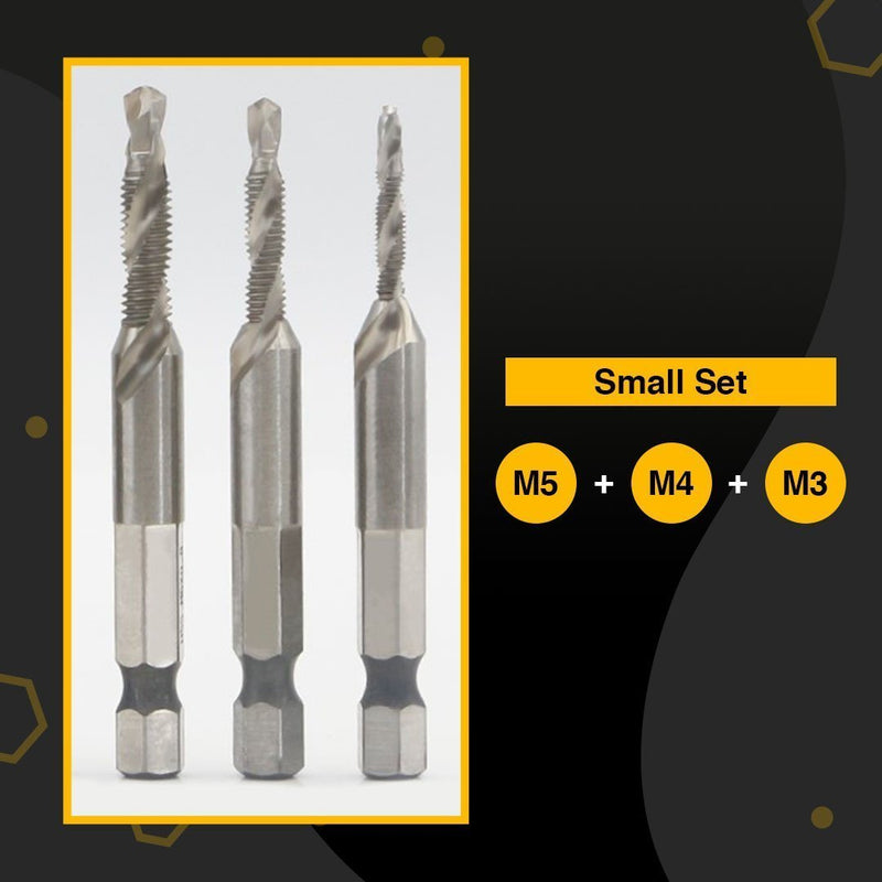 6pcs High-speed Steel Thread Spiral Screws Set