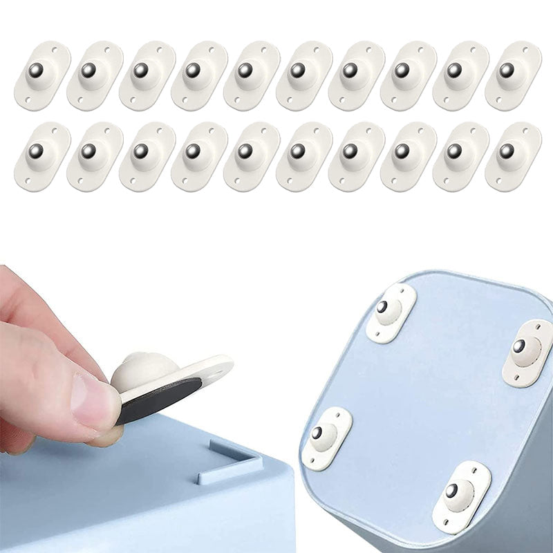 🔥55%  OFF🔥Paste Type Pulley Universal 360 Degree Rotation Wheels