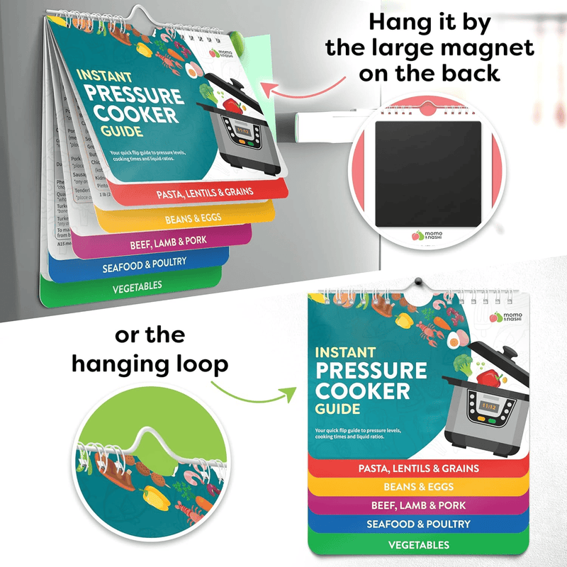 ✨Flash Sale-Up to 50% Off✨Air Fryer Cheat Sheet Magnets Cooking Guide Booklet