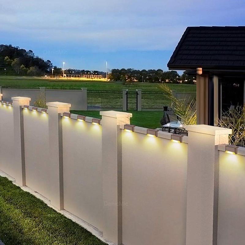 Outdoor Waterproof Stair Solar Lights (4 PCS)