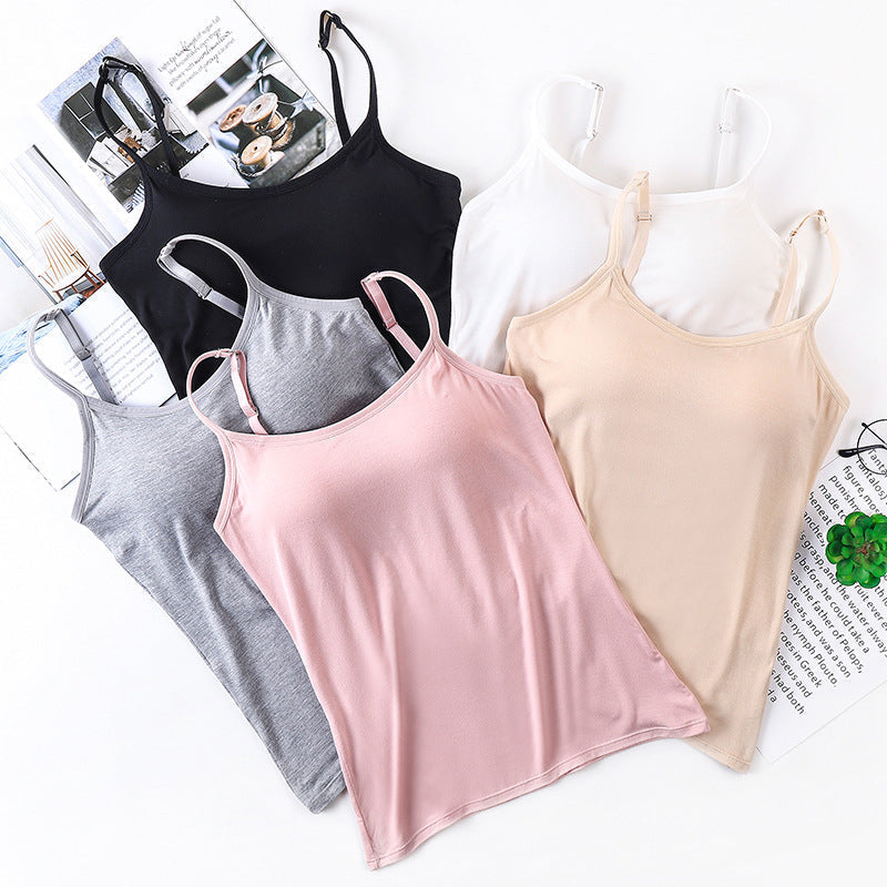 Tank with Built-In Bra