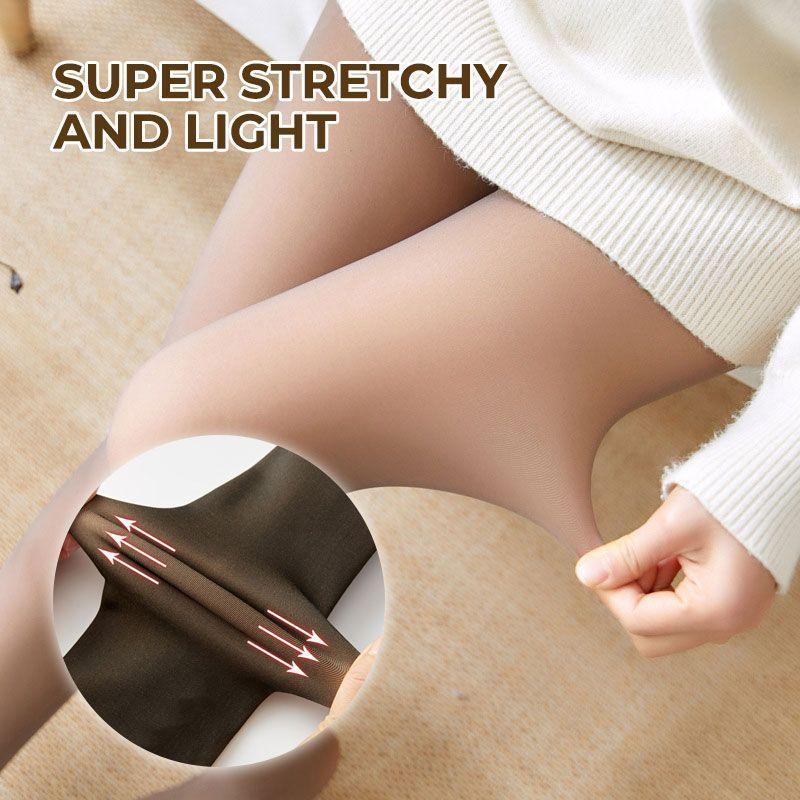 Winter Warm Pantyhose Leggings Women Fleece Lined Tights