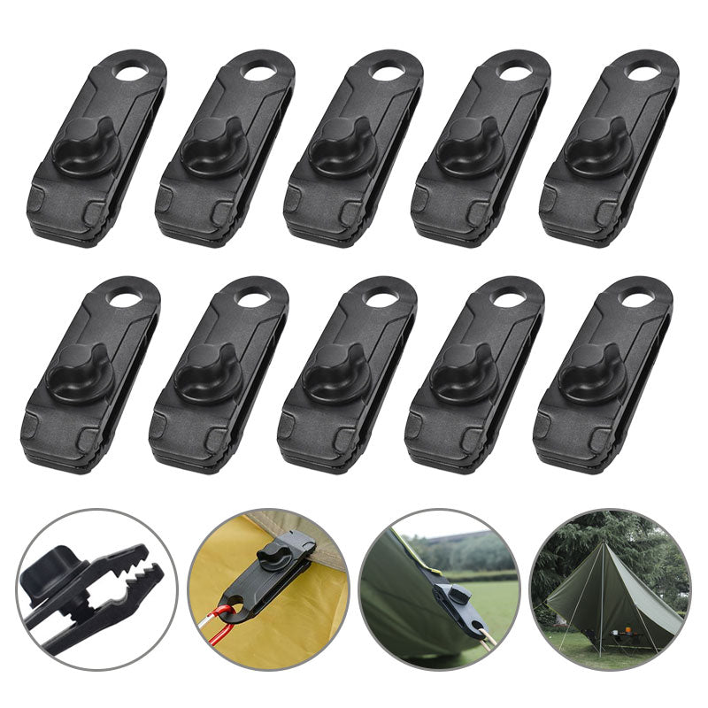 Reusable Linoleum Tent Clips