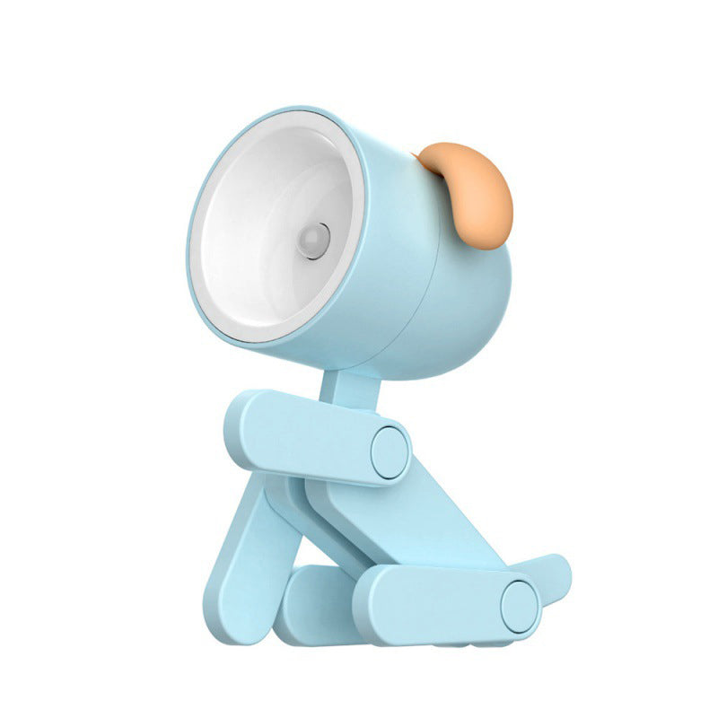 LED Cute Pet Night Light Decorative Ornament Gift Portable Mini Phone Holder Creative Led Desk Lamp