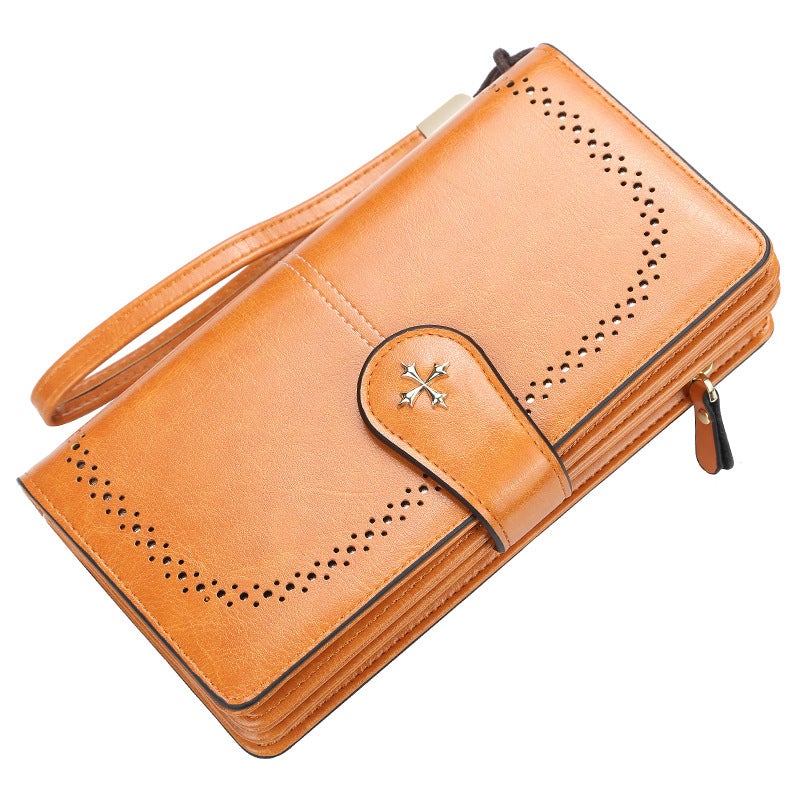 Women's Multifunction Wallet Zipper Handbag
